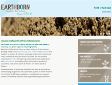 Tablet Screenshot of earthbornaustralia.com.au